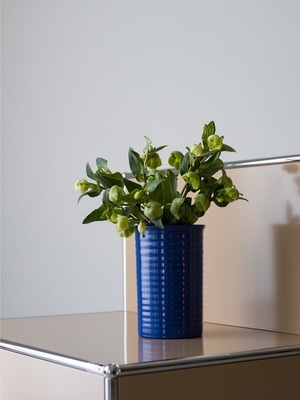 Ringware Vase (21.8cm) 詳細画像 blue