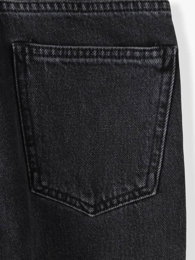Bootscut Denim Pants (black) 詳細画像 black 4