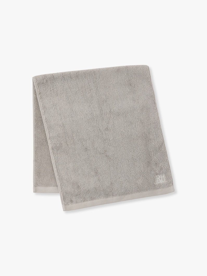 RH Pima Cotton Solid Face Towel 詳細画像 gray 1