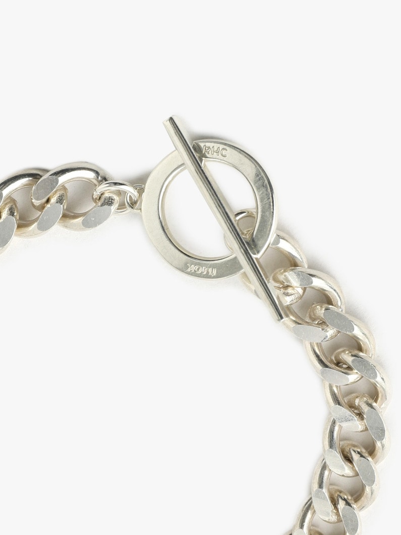 Silver Curb Bracelet（L） 詳細画像 silver 1