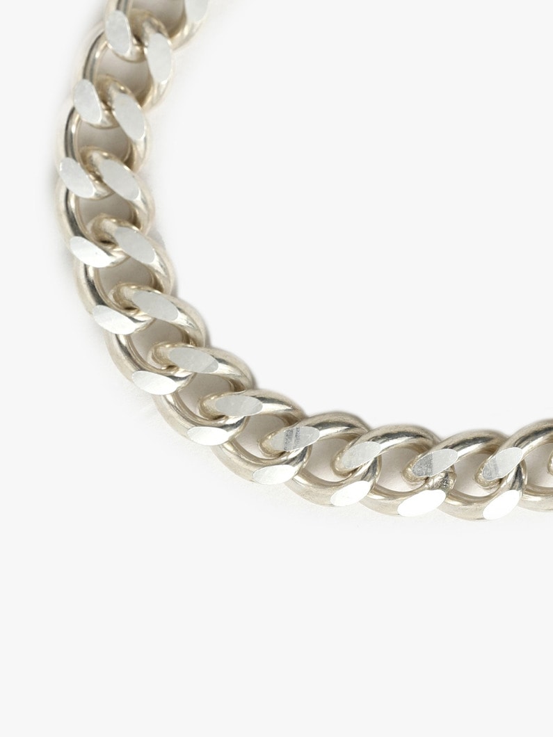 Silver Curb Bracelet（L） 詳細画像 silver 2