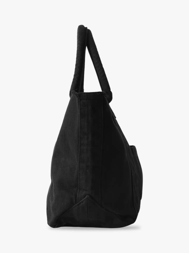 Organic Cotton Tote Bag (Small) 詳細画像 black 2