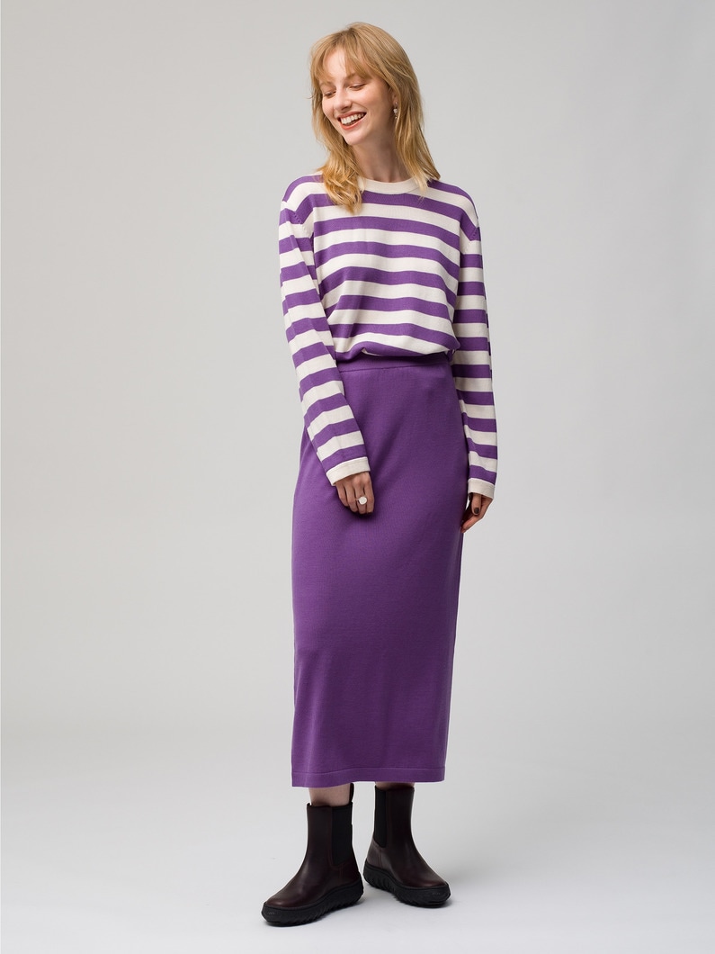 Kailey Pencil Skirt 詳細画像 purple 1