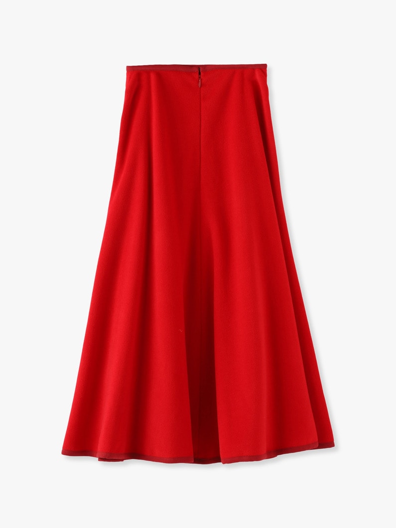 Wool Flare Skirt 詳細画像 lt red 4