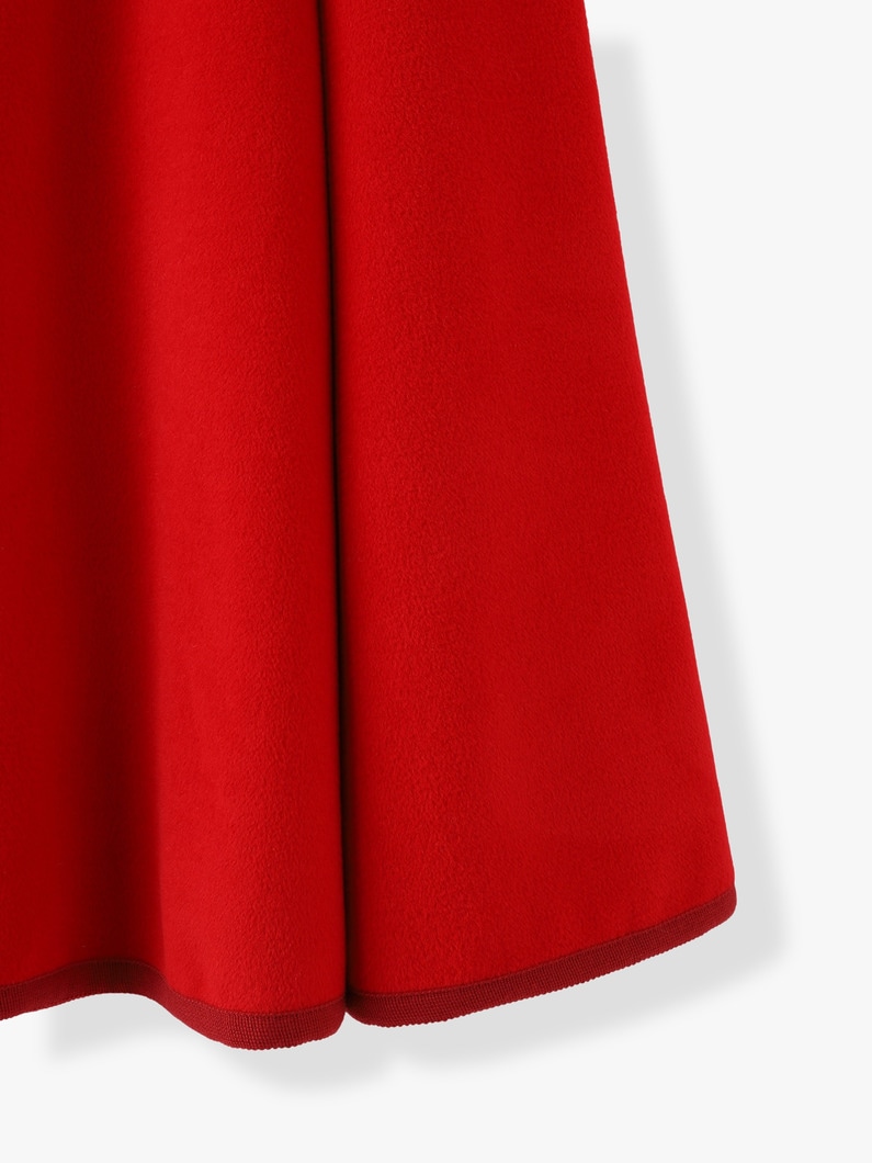 Wool Flare Skirt 詳細画像 lt red 8