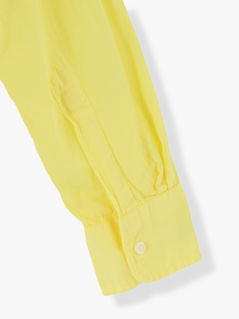 Eileen Botanical Dye Core Voile Shirt 詳細画像 yellow 6