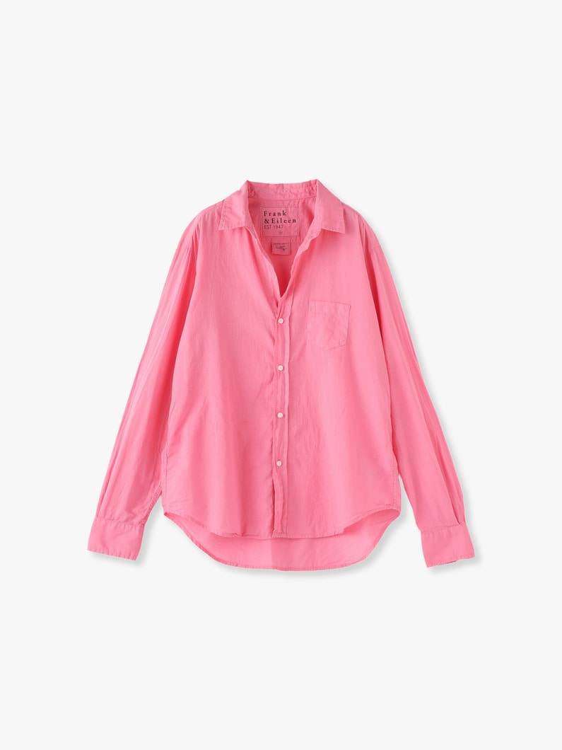 Eileen Botanical Dye Core Cotton Voile Shirt 詳細画像 pink 2