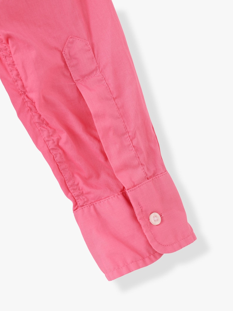 Eileen Botanical Dye Core Light Poplin Shirt 詳細画像 pink 6