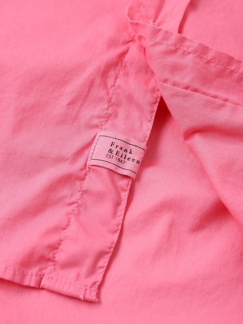 Eileen Botanical Dye Core Light Poplin Shirt 詳細画像 pink 8
