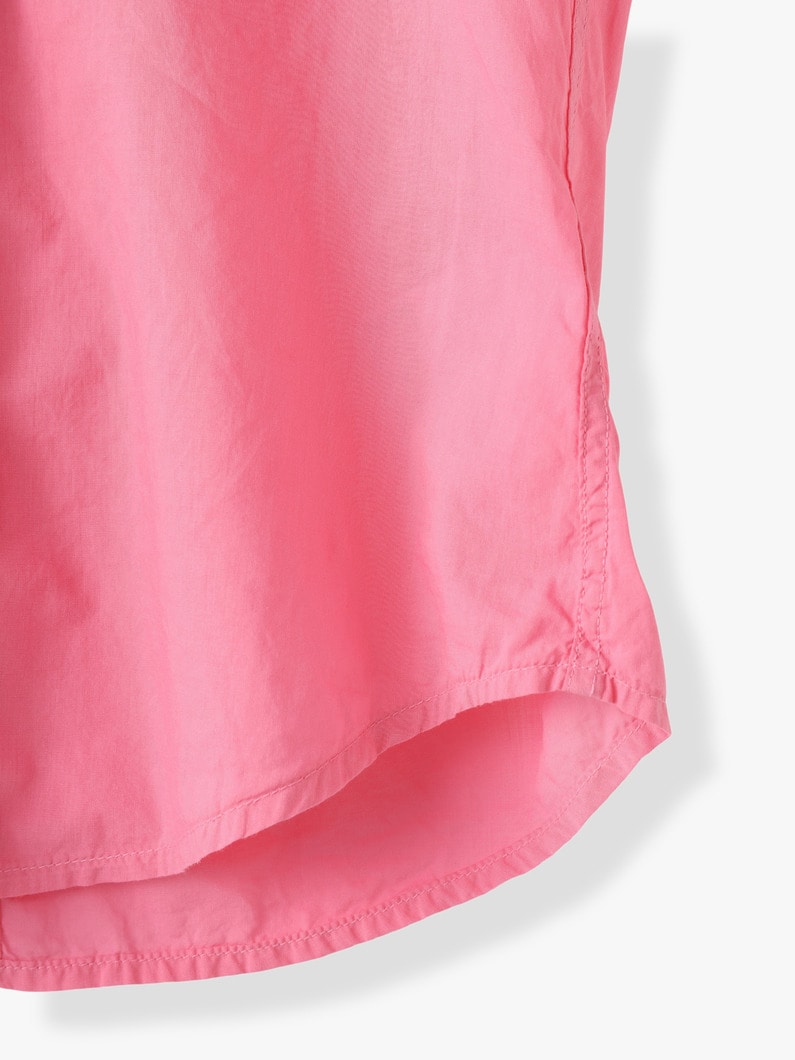 Barry Botanical Dye Core Light Poplin Shirt 詳細画像 pink 7