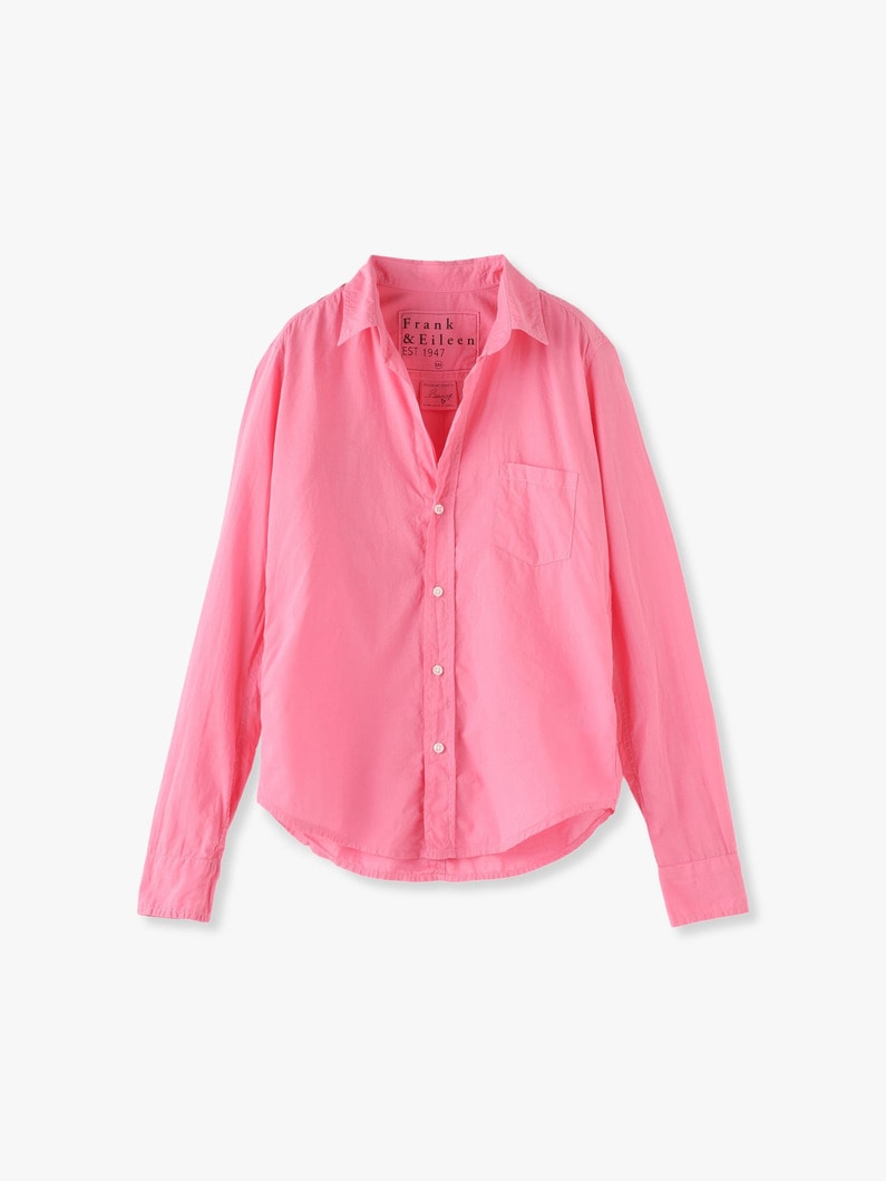 Barry Botanical Dye Core Light Poplin Shirt 詳細画像 pink 2