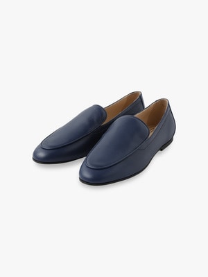 Leather Loafers 詳細画像 navy