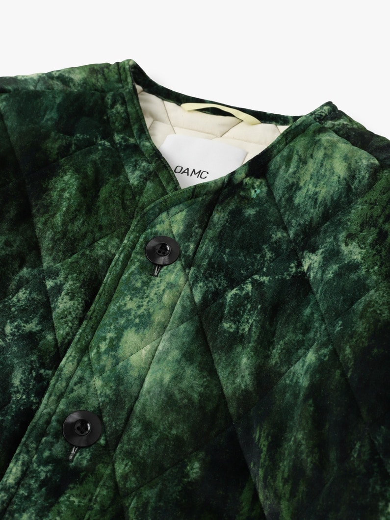 Combat Liner Velvet Jacket 詳細画像 green 4