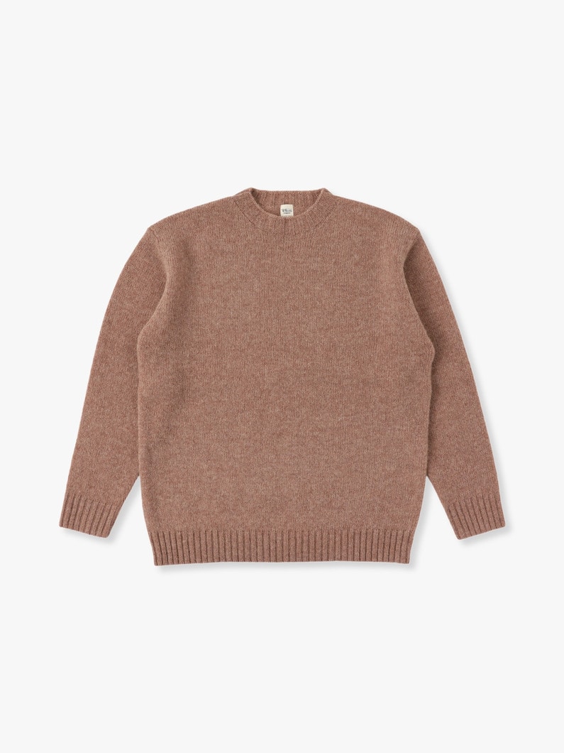 Wool Basic Knit Pullover 詳細画像 beige 2