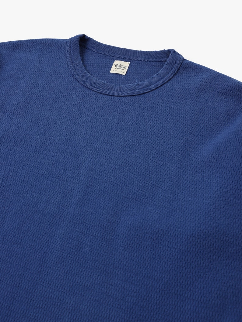 Damage Thermal Crew Neck Pullover 詳細画像 blue 3