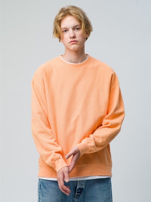 Organic Sweat Pullover 詳細画像 orange