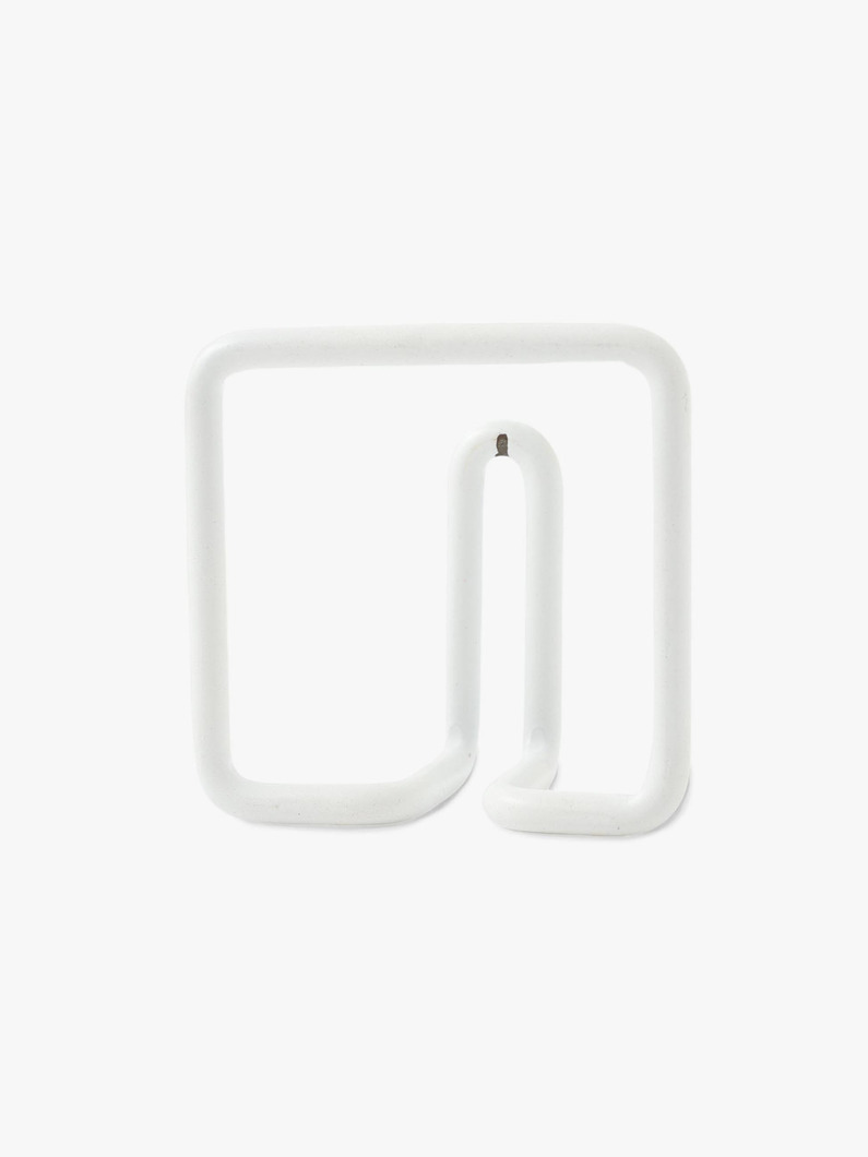 Wall Wire Hook (Square) 詳細画像 white 1