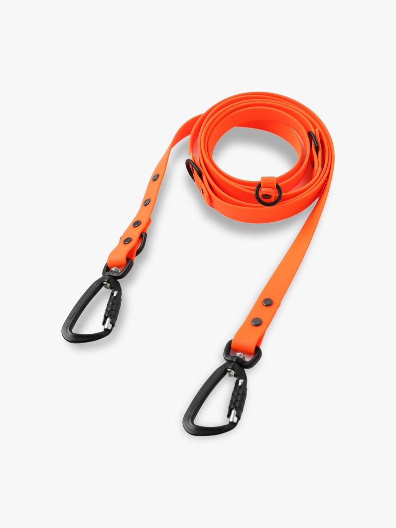 Dog Hands Free＆Convertible Sports Leash (L) 詳細画像 orange