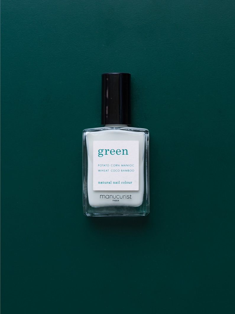 Green Natural Nail Polish (Milky White) 詳細画像 other 1
