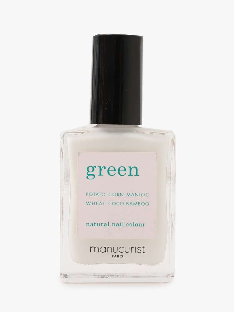 Green Natural Nail Polish (Milky White) 詳細画像 other 2