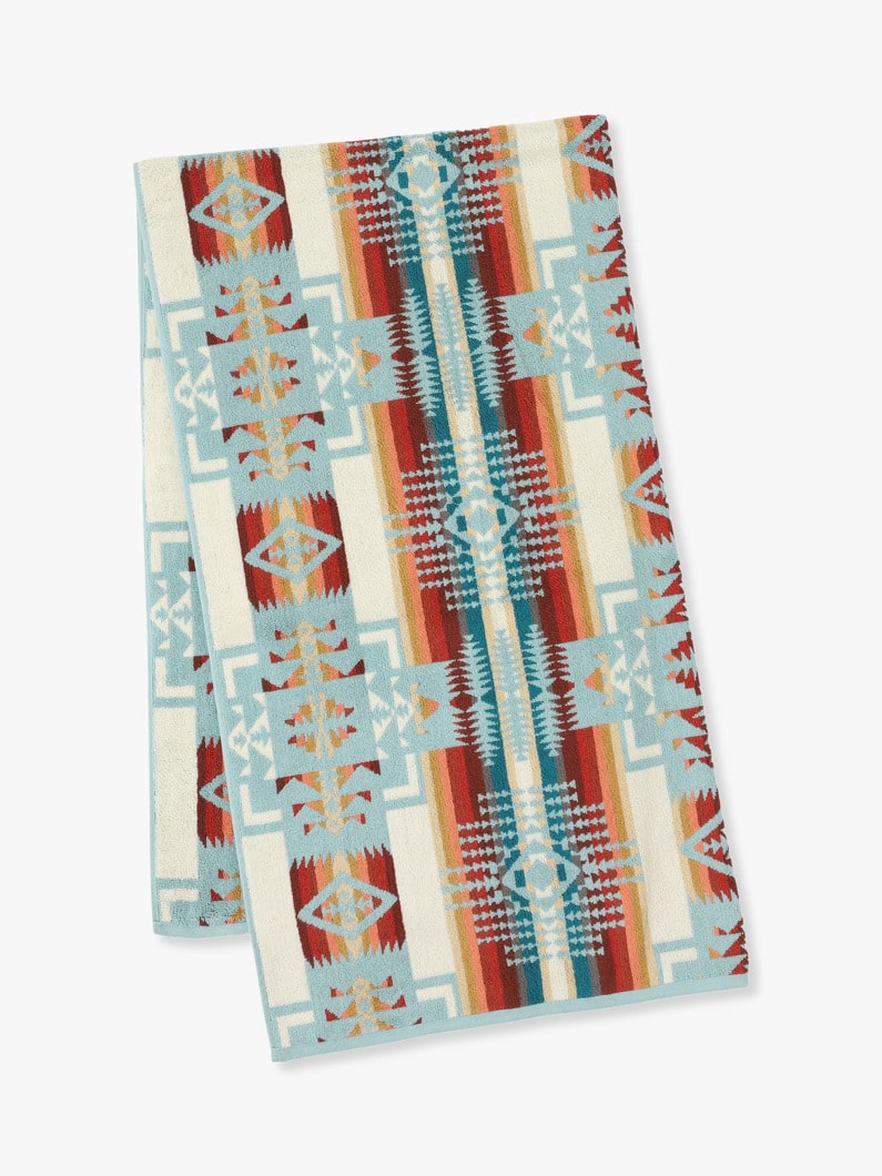 Towel Blanket (Chief Joseph Aqua) 詳細画像 light blue 1