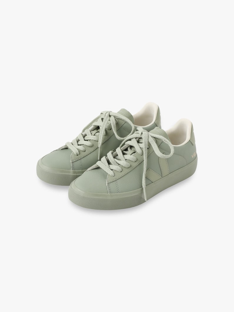 Campo Chromefree Leather Full Clay Sneakers (women) 詳細画像 light green 1