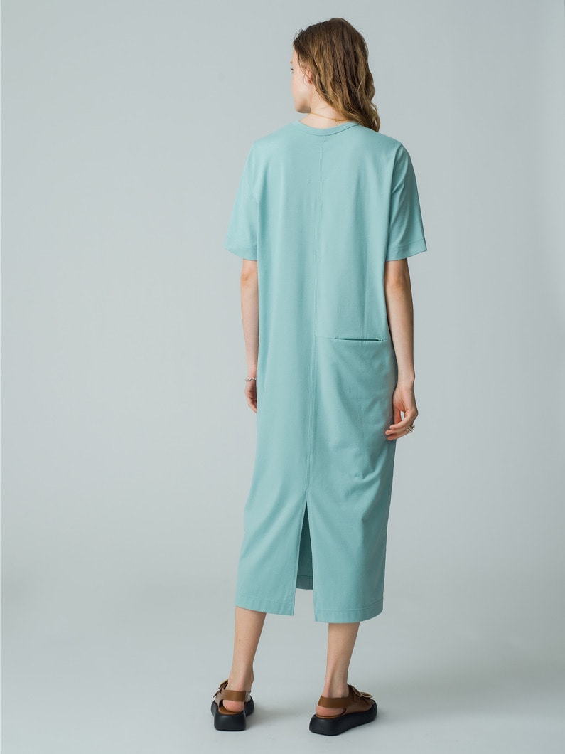 Recycle Polyester Jersey Dress 詳細画像 mint 3