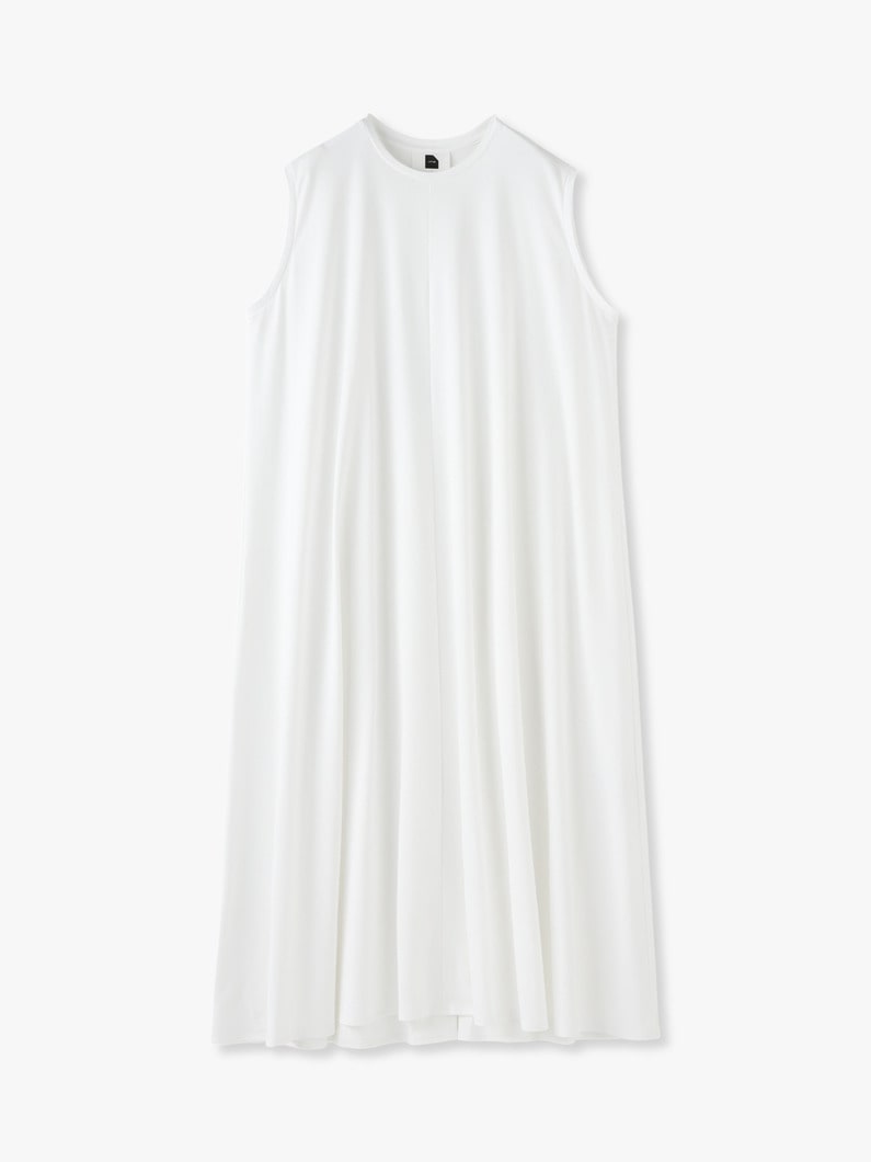 Suvin Cotton Sleeveless Dress 詳細画像 white 3