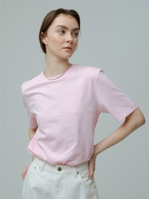 Suvin Cotton Perfect Tee 詳細画像 pink
