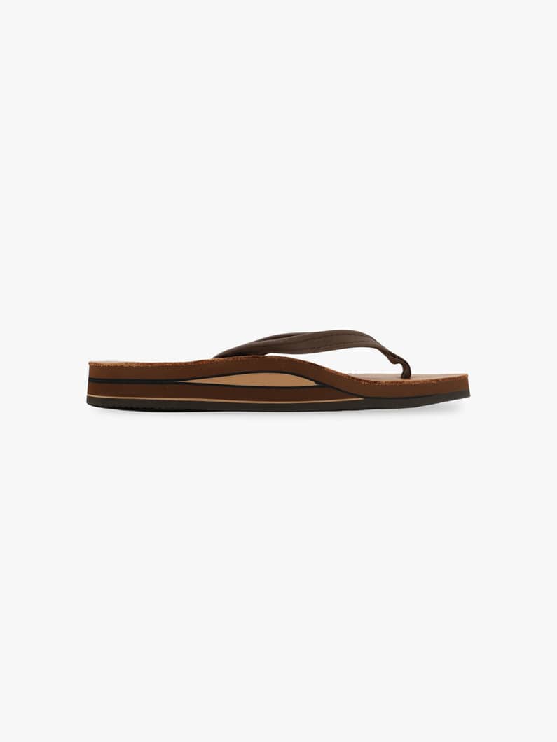Classic Leather Strap Brown Sandals (women) 詳細画像 brown 4