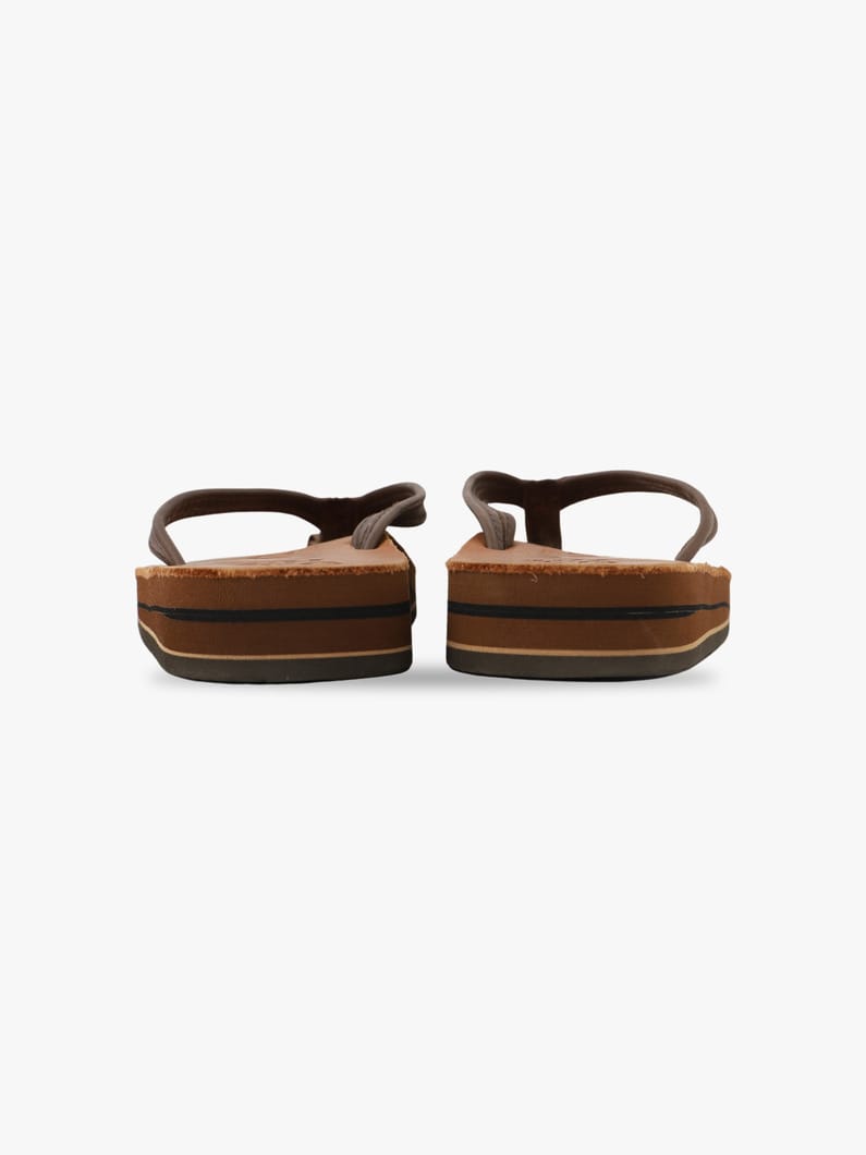 Classic Leather Strap Brown Sandals (women) 詳細画像 brown 7