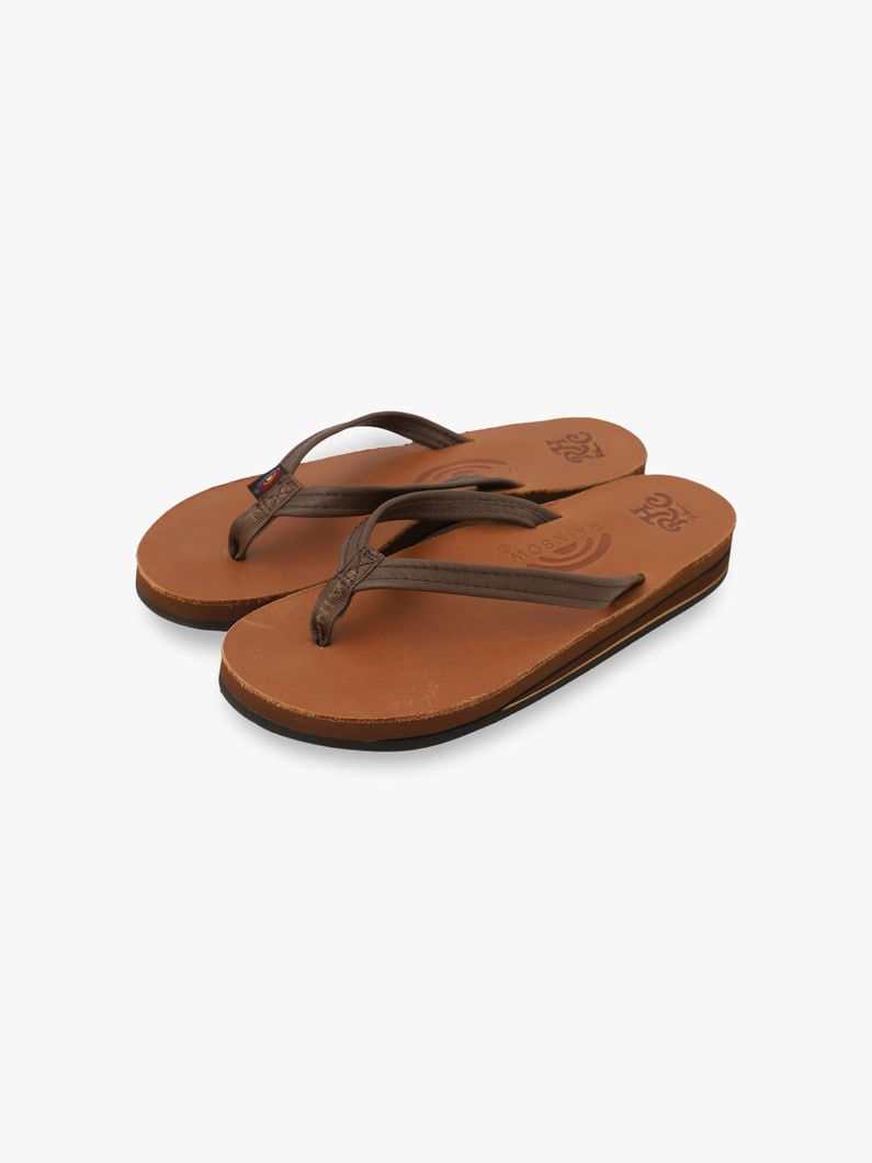 Classic Leather Strap Brown Sandals (women) 詳細画像 brown 2