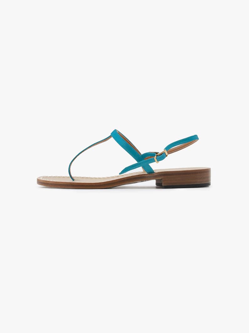GAIL Leather Sandals (Pre-order) 詳細画像 turquoise 2