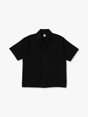 Cotton Silk Shirt  詳細画像 black