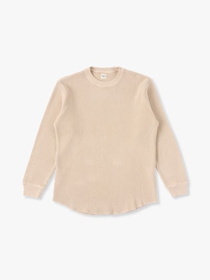 Dry Touch Waffle Pullover 詳細画像 beige