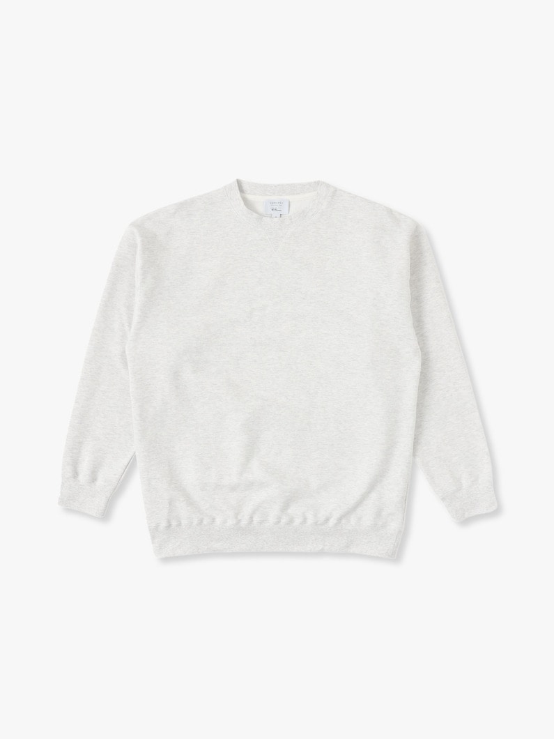 Cotton Loopback Sweat Pullover 詳細画像 top gray 2