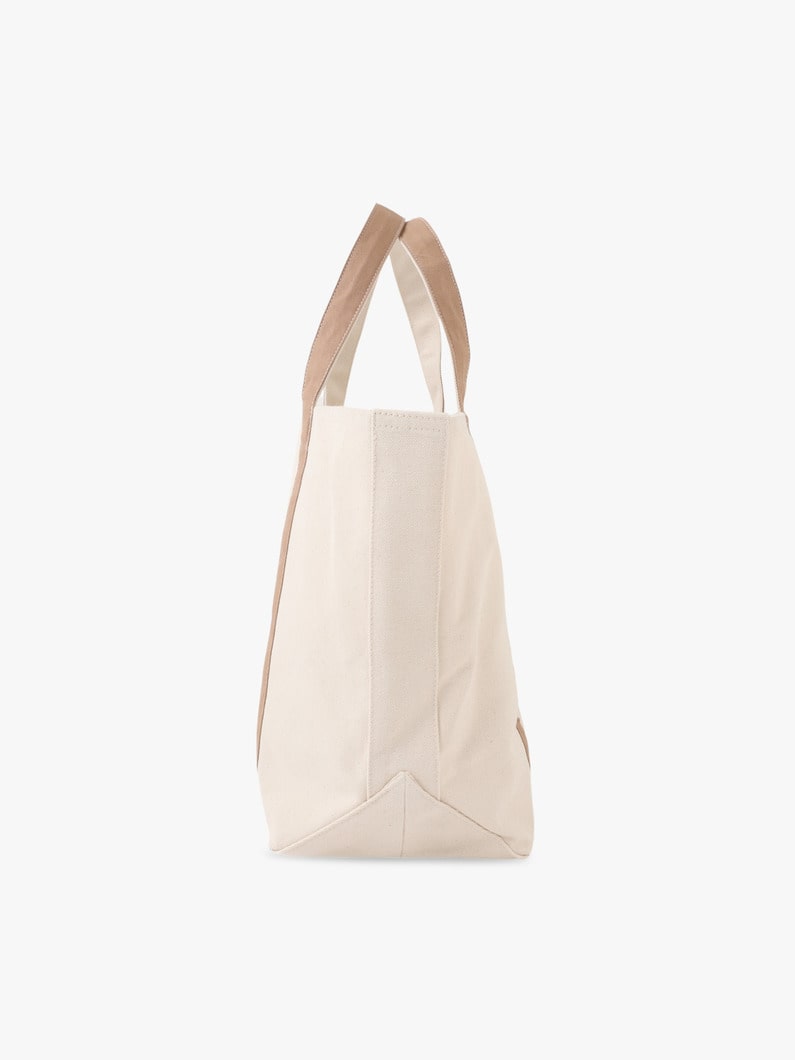 Organic Canvas Tote Bag (M) 詳細画像 gray 2