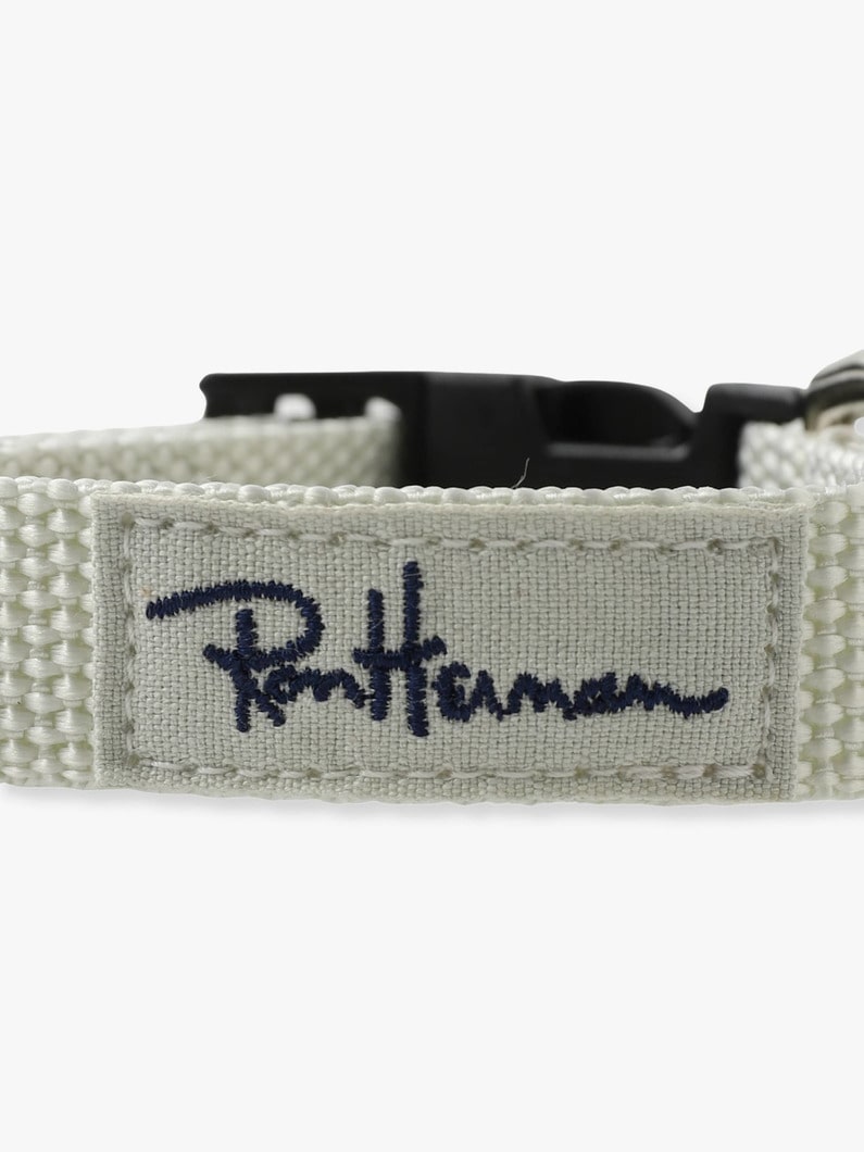 Recycled Tape Dog Collar (S) 詳細画像 white 1