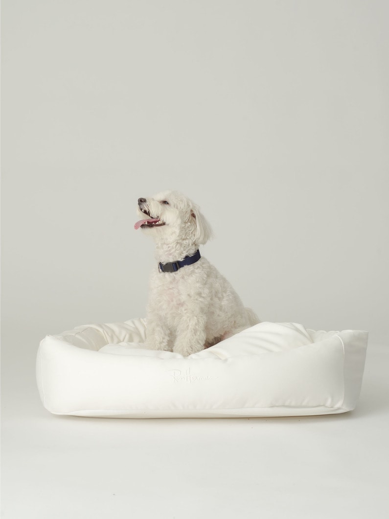 Organic Cotton Pet Bed (L) 詳細画像 white 1