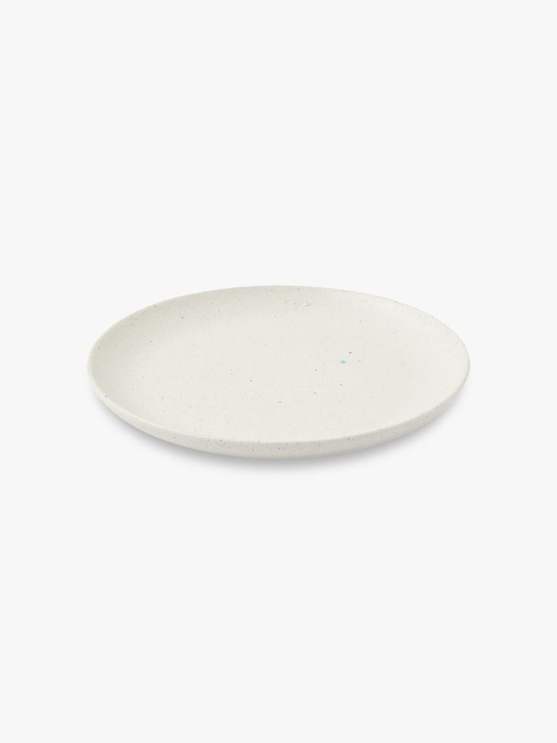 Recycled Clay Dinner Plate 詳細画像 white 1