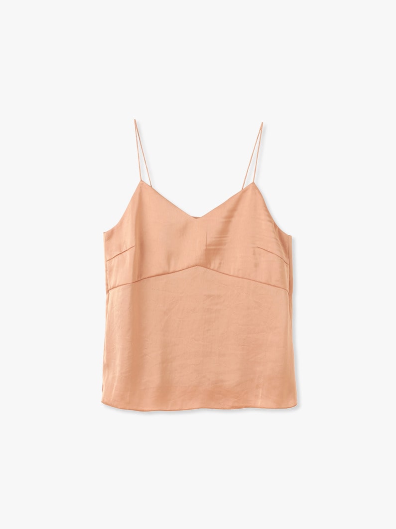 Satin Camisole Top 詳細画像 pink