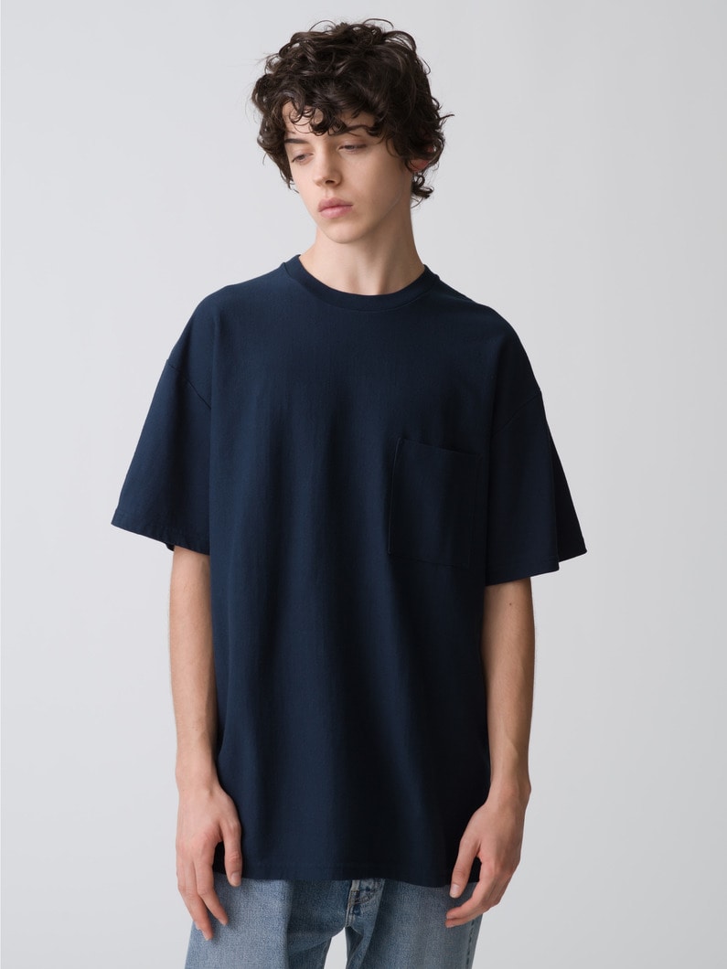 US Organic Cotton Tee 詳細画像 navy