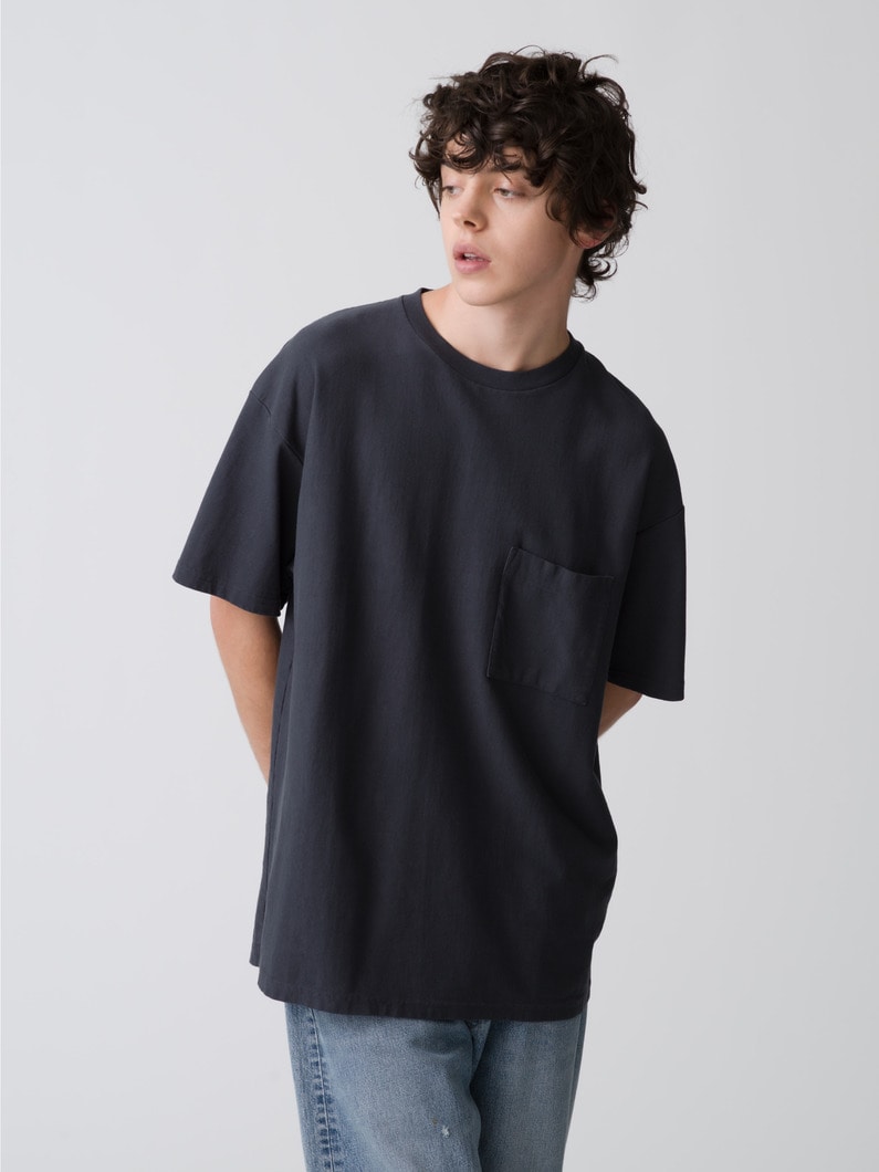 US Organic Cotton Tee 詳細画像 charcoal gray