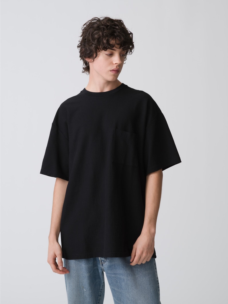 US Organic Cotton Tee 詳細画像 black