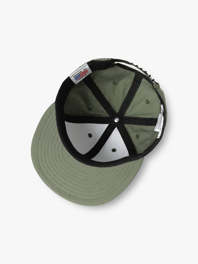 Ripstop High Crown Cap 詳細画像 green 3