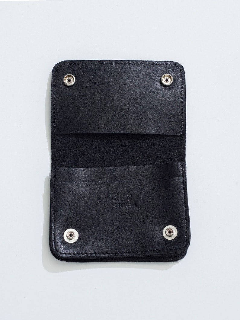 Studs Leather Wallet 詳細画像 silver 3