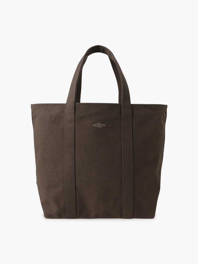 Color Canvas Logo Tote Bag（M） 詳細画像 dark brown