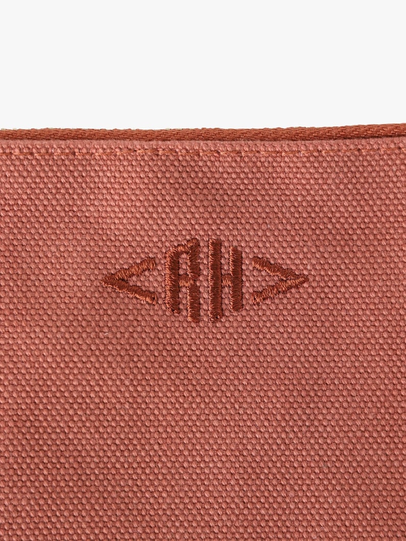 Color Canvas Logo Pouch（S） 詳細画像 light brown 3