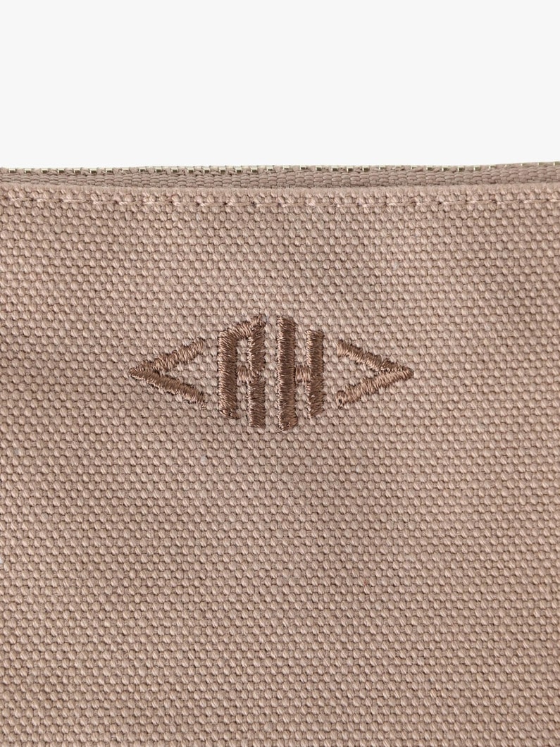 Color Canvas Logo Pouch（M） 詳細画像 brown 3