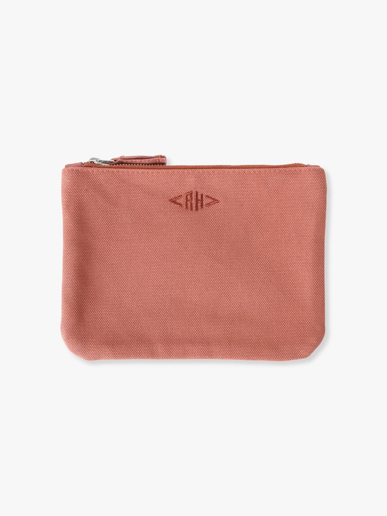 Color Canvas Logo Pouch（M） 詳細画像 brown